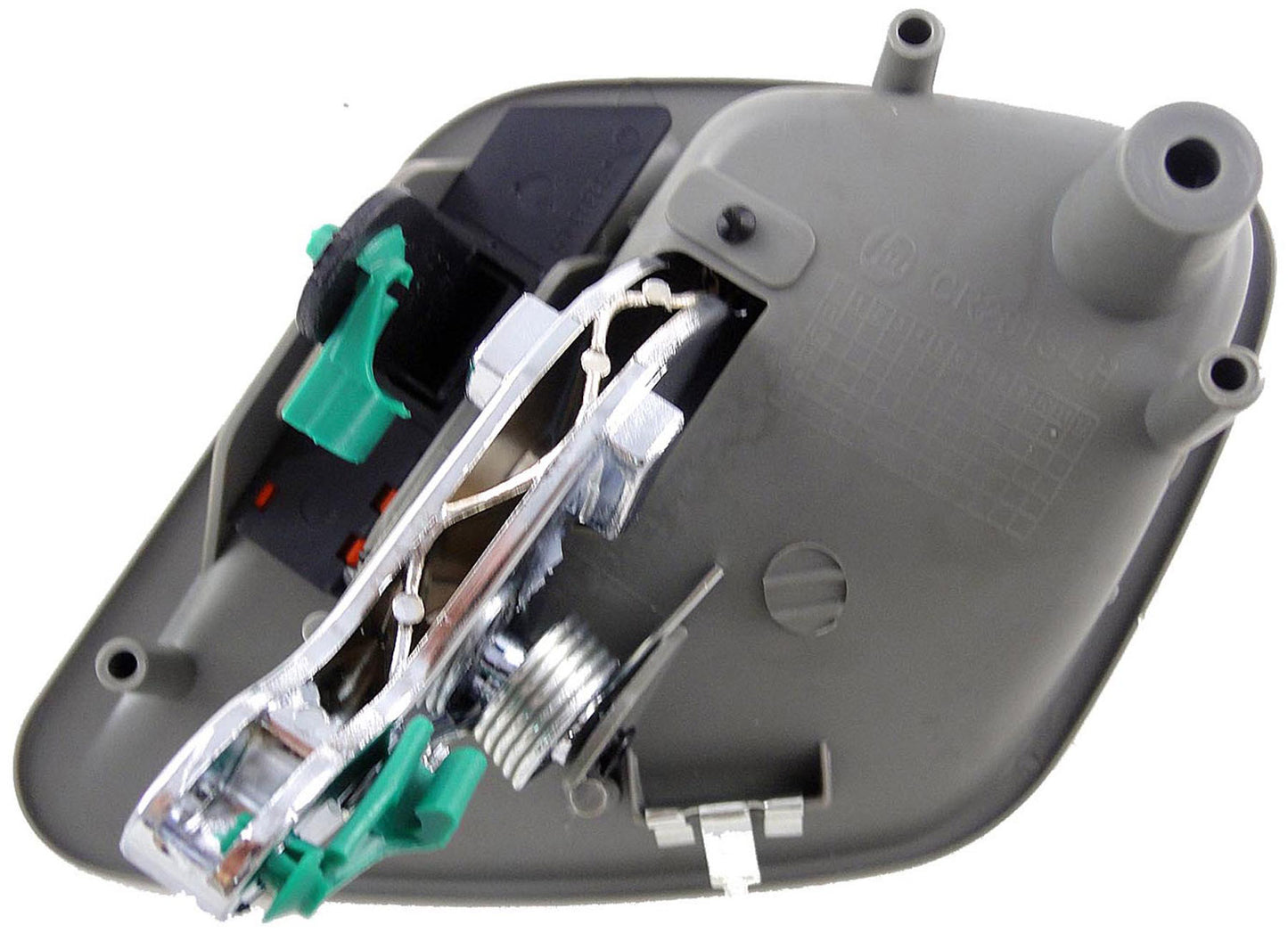 New Interior Door Handle - Front Left, Rear Left - Chrome & Gray - Dorman 81666