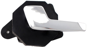 New Interior Door Handle - Rear Left - Chrome Lever - Dorman 81671