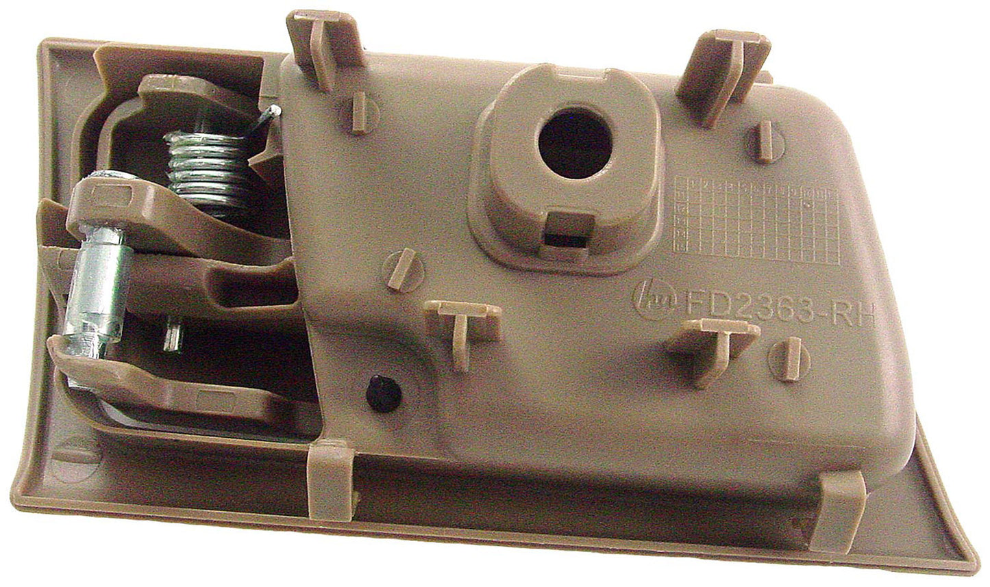 New Interior Door Handle - Front Right - Brown(Parchment) - Dorman 81674