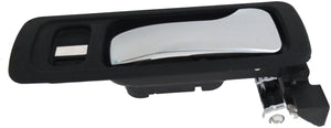 Interior Door Handle Front Right Chrome Lever/Black Housing - Dorman# 81675
