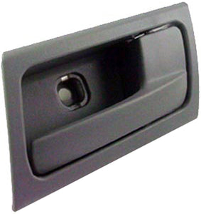 New Interior Door Handle - Front Right - Gray (Flint) - Dorman 81676