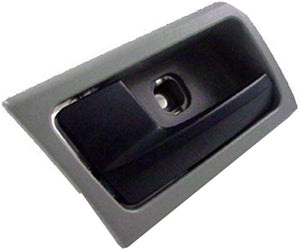 New Interior Door Handle - Front Left - Black & Gray (Flint) - Dorman 81681