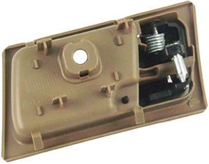 New Front Left Interior Door Handle -Black & Brown (Parchment) - Dorman 81682