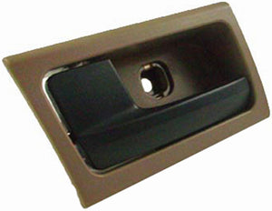 New Front Left Interior Door Handle -Black & Brown (Parchment) - Dorman 81682