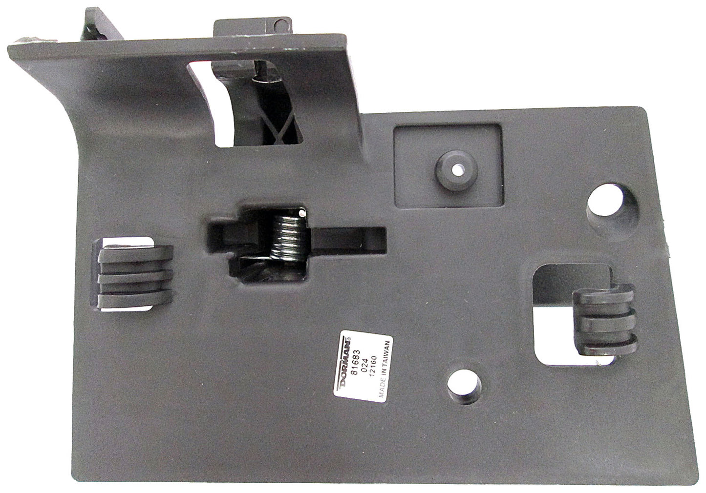 New Interior Door Handle Rear Right Black - Dorman 81683