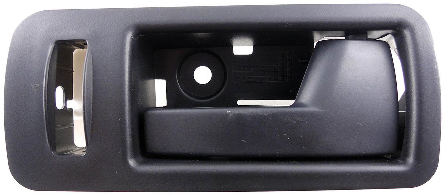 New Front Right Interior Door Handle Textured Black (w/o Alum Trim) Dorman 81694