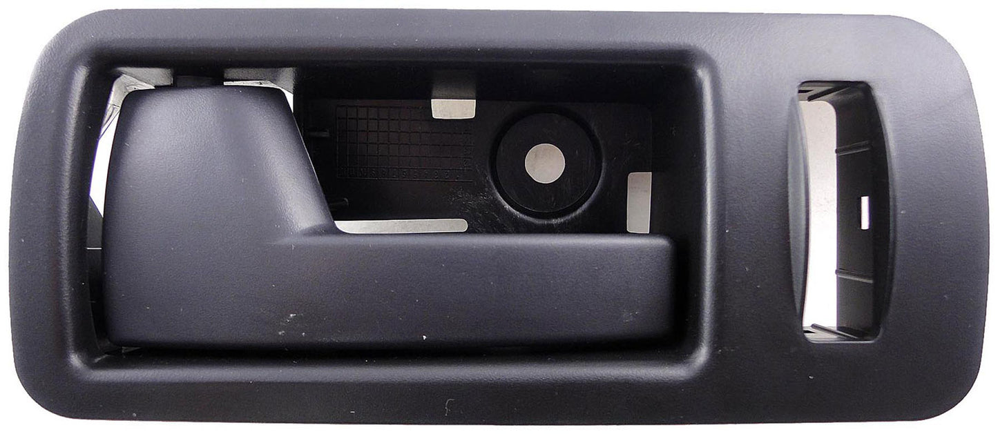 New Front Left Interior Door Handle Texture Black w/o Alum Trim - Dorman 81696