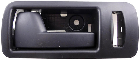 New Front Left Interior Door Handle Texture Black w/o Alum Trim - Dorman 81696