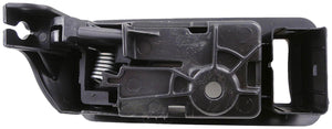 New Front Left Interior Door Handle Texture Black w/o Alum Trim - Dorman 81696