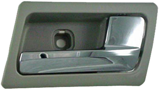 New Interior Door Handle - Front Right - Chrome & Gray (Flint) - Dorman 81698