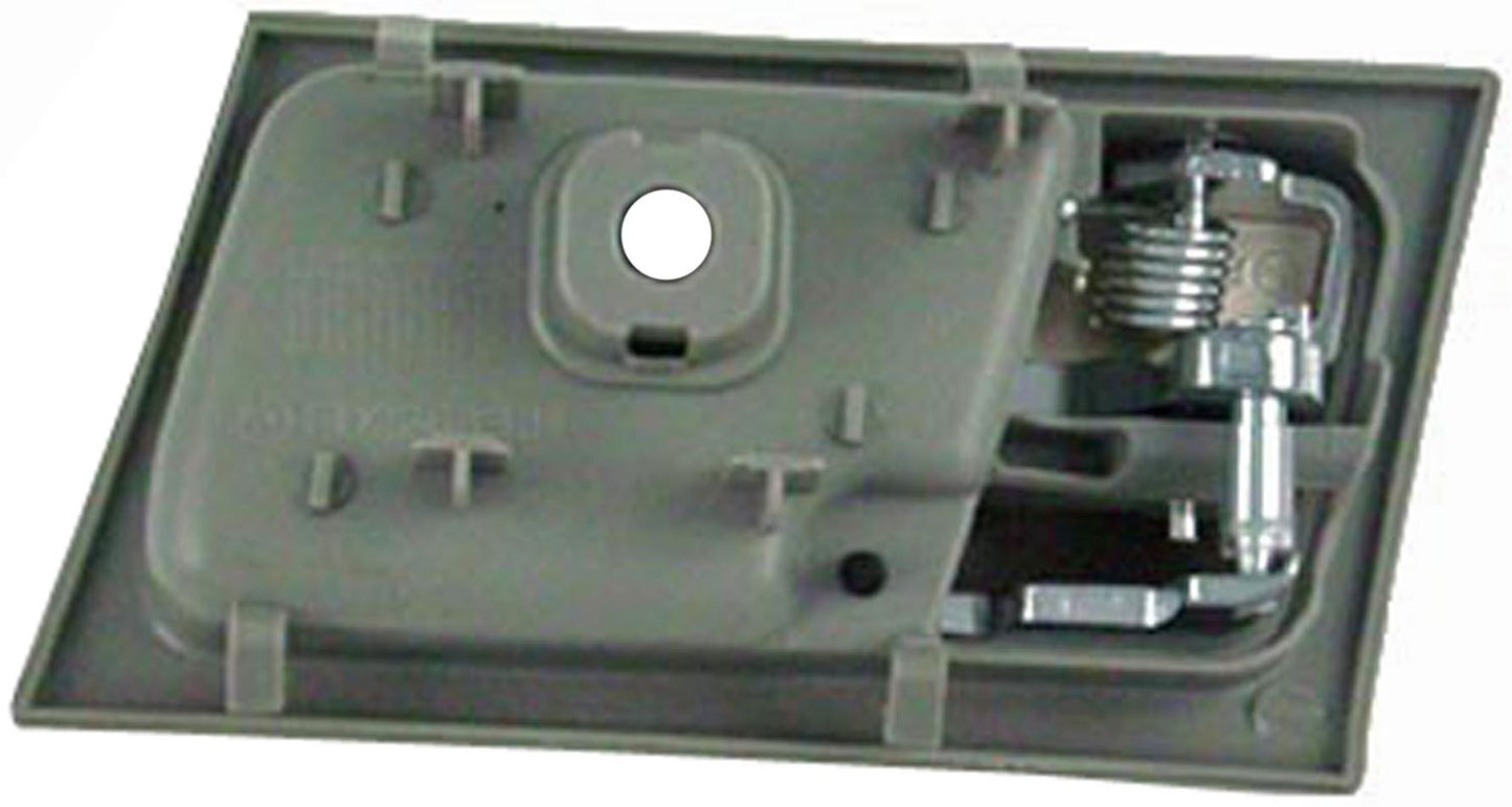 New Interior Door Handle - Front Left - Chrome & Gray (Flint) - Dorman 81700