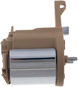 New Interior Door Handle - Front Left - Chrome & Beige (Camel) - Dorman 81708