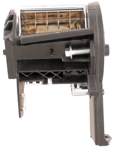 New Interior Door Handle - Front Left - Chrome Black - Dorman 81709