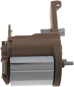 New Interior Door Handle - Front Left - Chrome & Brown - Dorman 81710