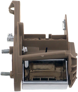 New Interior Door Handle - Front Left - Chrome & Brown - Dorman 81710