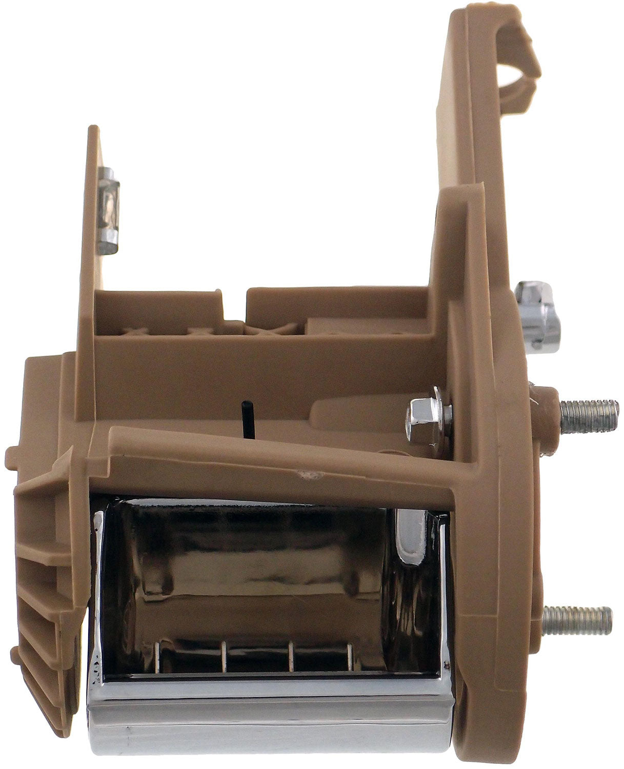 New Interior Door Handle - Rear Right - Chrome & Beige (Camel) - Dorman 81711
