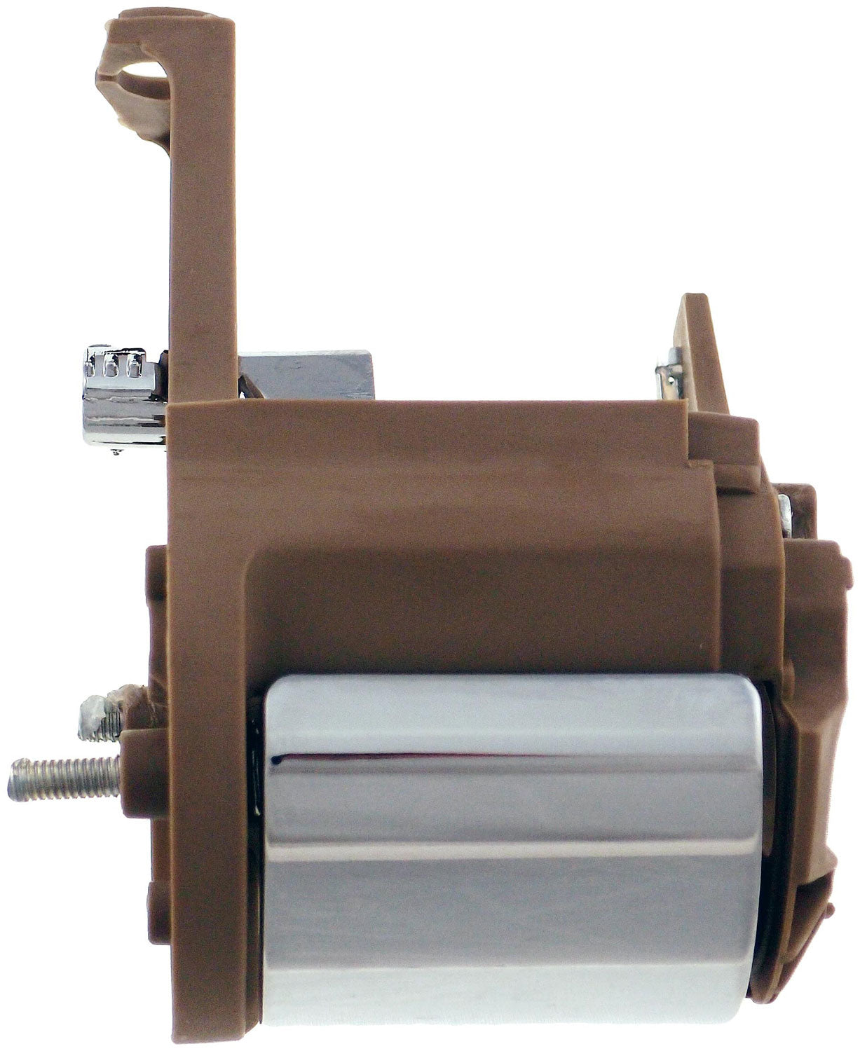 New Interior Door Handle - Rear Right - Chrome & Brown - Dorman 81713