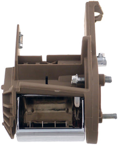 New Interior Door Handle - Rear Right - Chrome & Brown - Dorman 81713