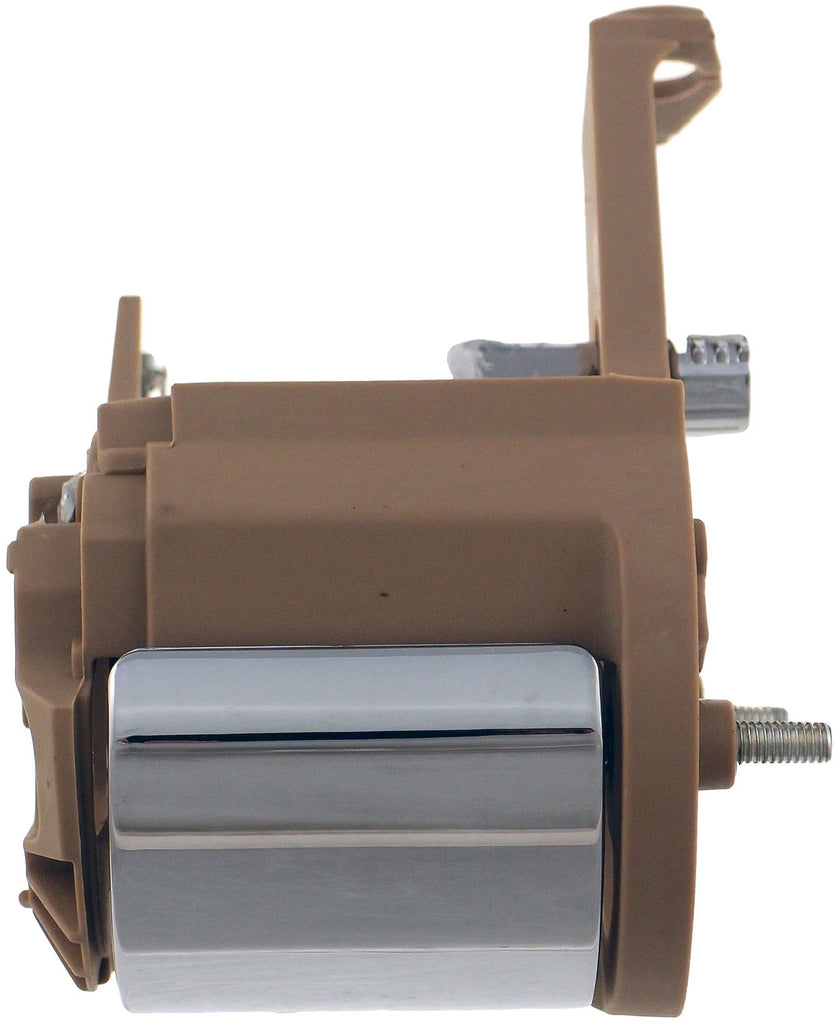 New Interior Door Handle - Rear Left - Chrome & Beige (Camel) - Dorman 81714