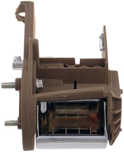 New Interior Door Handle - Rear Left - Chrome Lever+Brown Housing - Dorman 81717