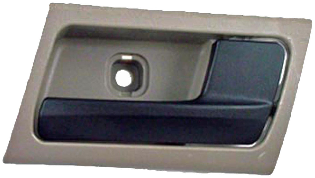 New Interior Door Handle - Front Right - Black & Stone Color - Dorman 81727