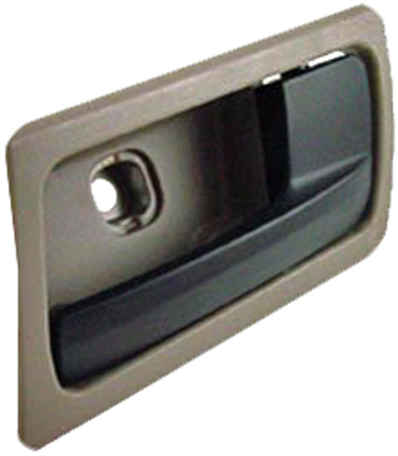 New Interior Door Handle - Front Right - Black & Stone Color - Dorman 81727