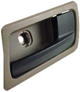 New Interior Door Handle - Front Right - Black & Stone Color - Dorman 81727