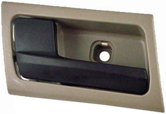 New Interior Door Handle - Front Left - Black & Stone (Stone) - Dorman 81732