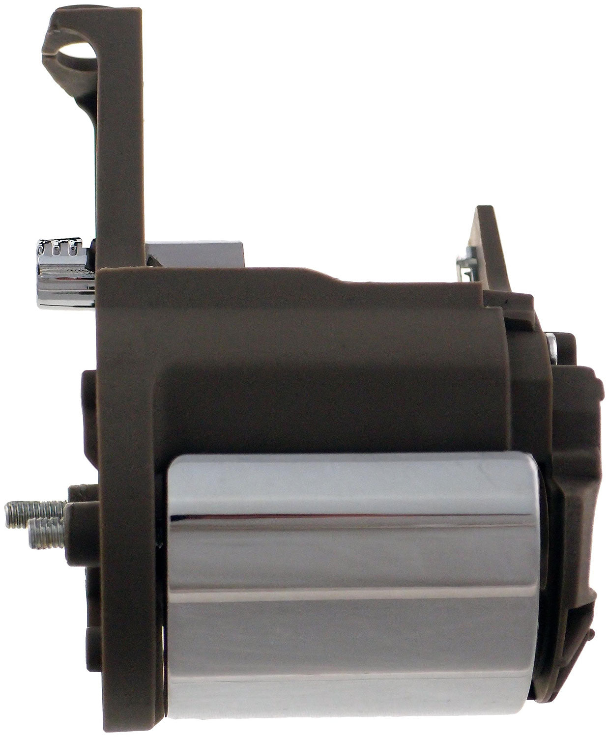 New Interior Door Handle - Front Right - Chrome & Gray (Stone) - Dorman 81733