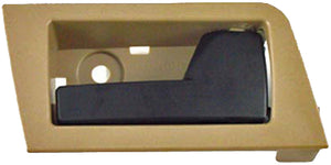 New Interior Door Handle - Rear Right - Black+Camel (Beige) - Dorman 81748