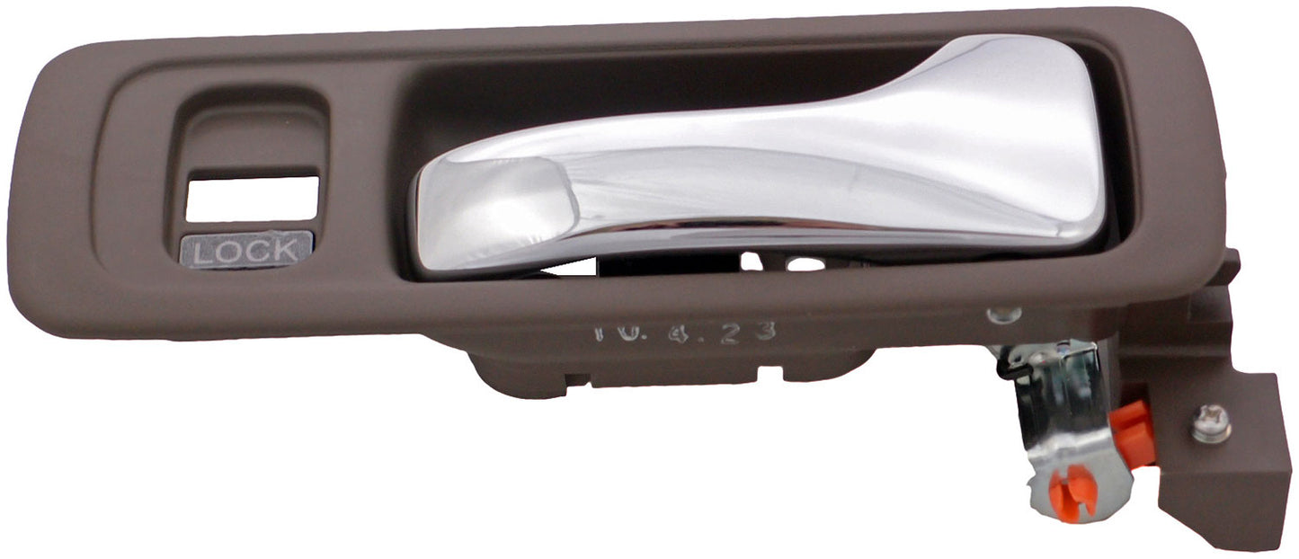 Interior Door Handle Front Right Chrome Lever/Beige Housing - Dorman# 81749