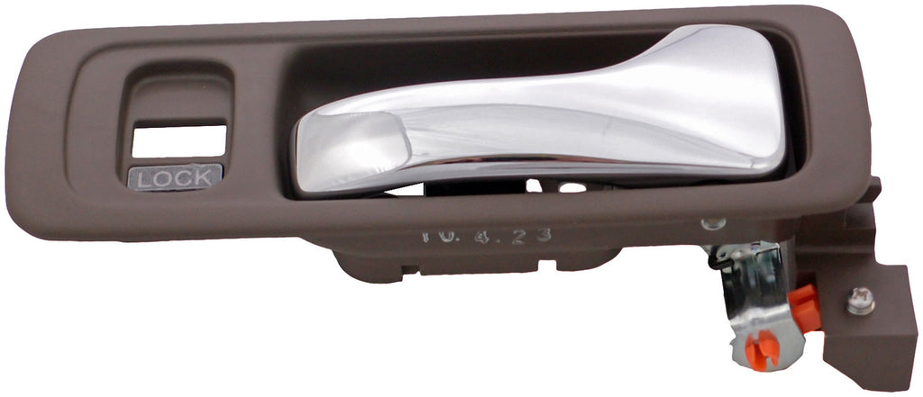 Interior Door Handle Front Right Chrome Lever/Beige Housing - Dorman# 81749
