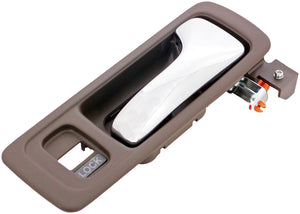 Interior Door Handle Front Right Chrome Lever/Beige Housing - Dorman# 81749