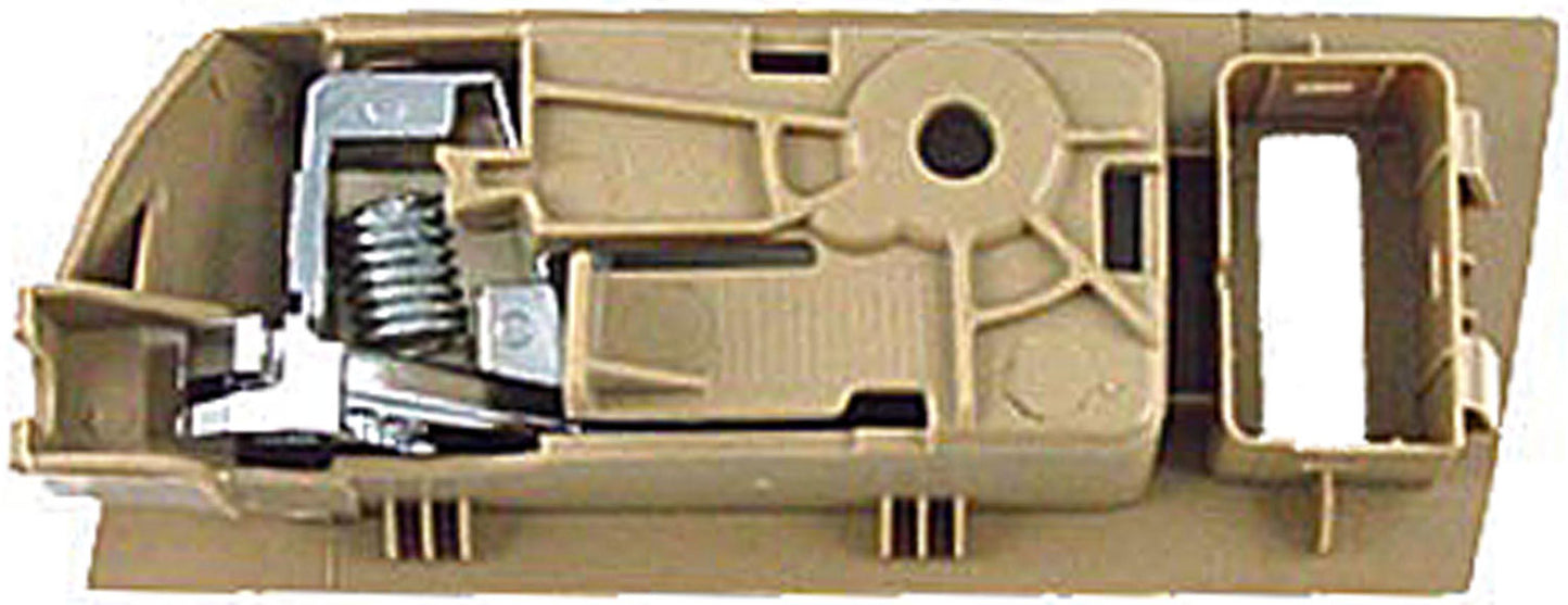 New Interior Door Handle - Front Right - Camel(Beige)+Chrome - Dorman 81751