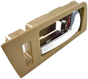 New Interior Door Handle - Front Right - Camel(Beige)+Chrome - Dorman 81751