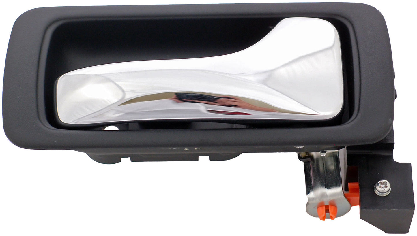 Interior Door Handle Rear Right Chrome Lever/Black Housing - Dorman# 81752