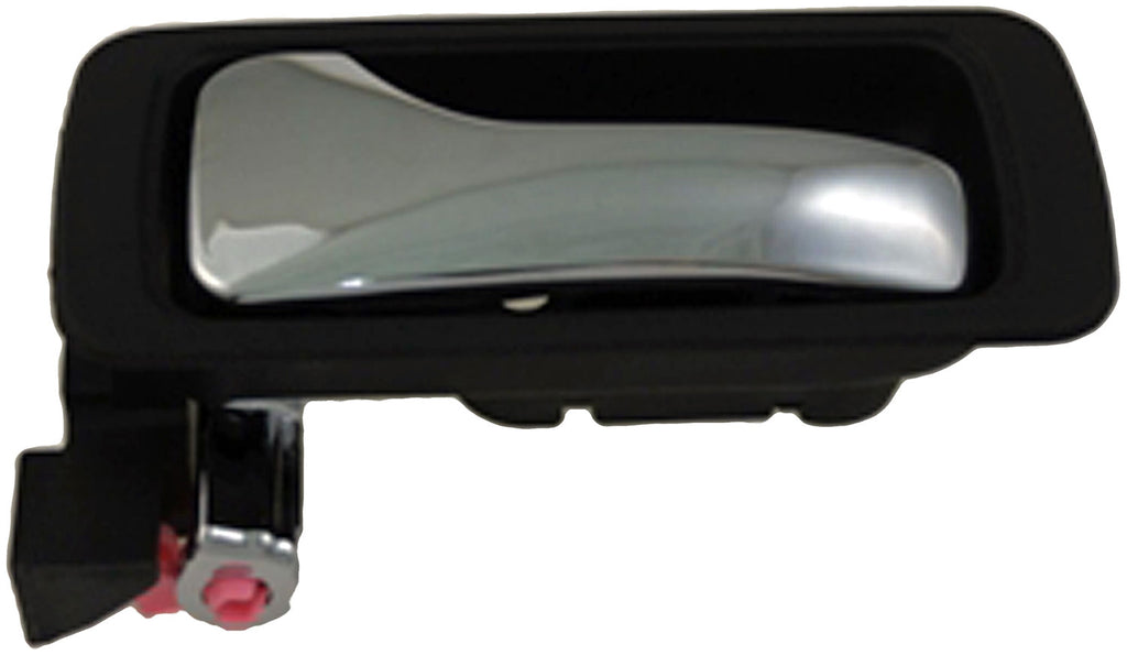Interior Door Handle Rear Left Chrome Lever/Black Housing - Dorman# 81753