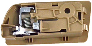 New Interior Door Handle - Rear Right - Camel(Beige)+Chrome - Dorman 81754