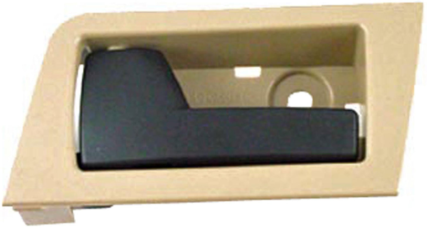 New Interior Door Handle - Rear Left - Black+Camel (Beige) - Dorman 81760