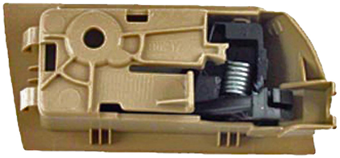New Interior Door Handle - Rear Left - Black+Camel (Beige) - Dorman 81760