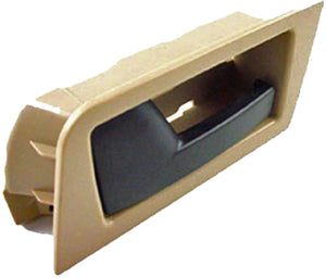 New Interior Door Handle - Rear Left - Black+Camel (Beige) - Dorman 81760