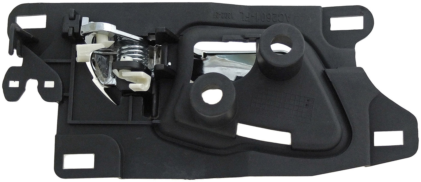 Interior Door Handle Front Left Chrome Lever/Black Housing - Dorman# 81762