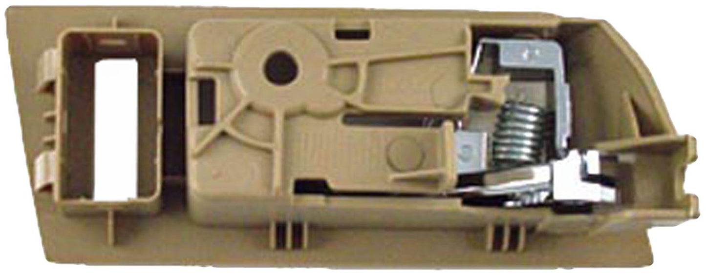 New Interior Door Handle - Front Left - Camel(Beige)+Chrome - Dorman 81763