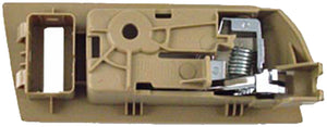 New Interior Door Handle - Front Left - Camel(Beige)+Chrome - Dorman 81763
