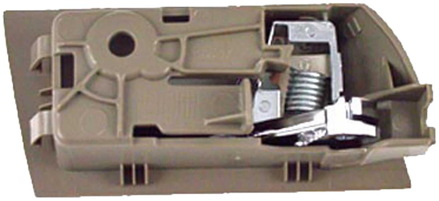 New Interior Door Handle - Rear Left - Stone(Gray)+Chrome - Dorman 81764