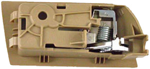 New Interior Door Handle - Rear Left - Camel(Beige)+Chrome - Dorman 81766