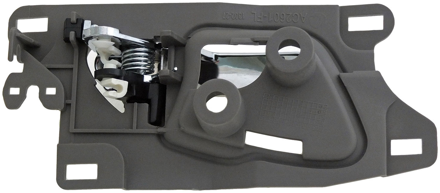 Interior Door Handle Front Left Chrome Lever/Gray Housing - Dorman# 81767