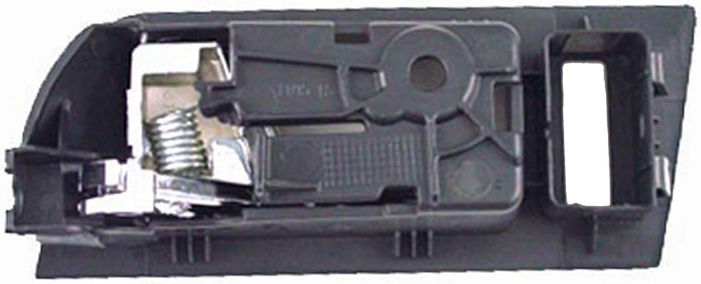 New Interior Door Handle - Front Right - Black+Chrome - Dorman 81773