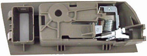 New Interior Door Handle - Front Left - Stone(Gray)+Chrome - Dorman 81776