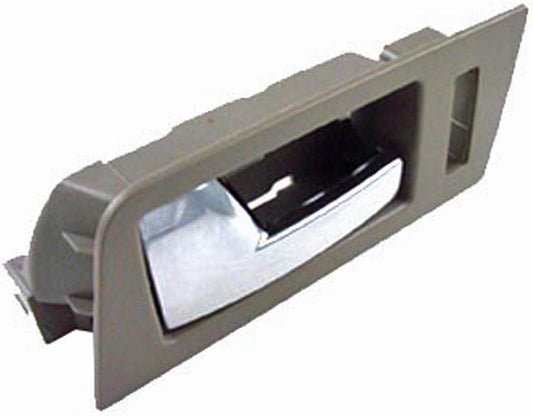 New Interior Door Handle - Front Left - Stone(Gray)+Chrome - Dorman 81776